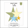 Lisa Horton Crafts Craft Dies Nested Stitched Stars (LHCCD261)