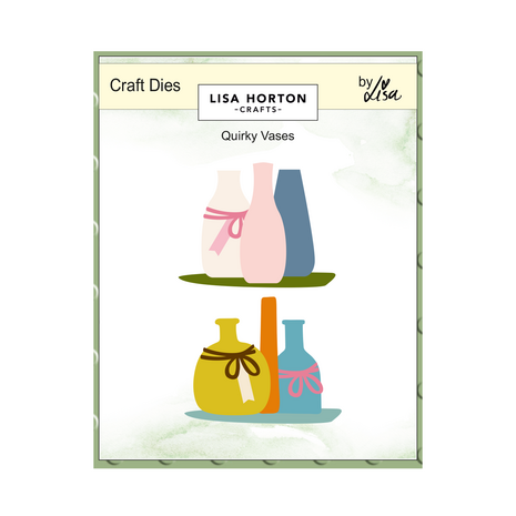 Lisa Horton Crafts Craft Dies Quirky Vases (LHCCD291)