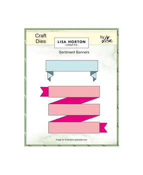 Lisa Horton Crafts Craft Dies Sentiment Banners (LHCCD312)