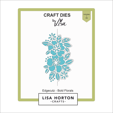 Lisa Horton Crafts Edgecutz Die Bold Florals (LHCCD247)