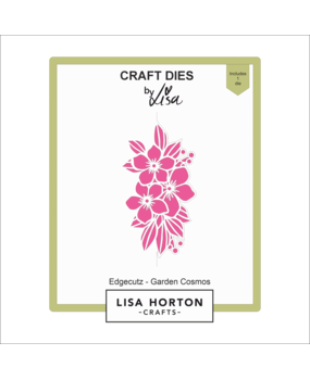 Lisa Horton Crafts Edgecutz Die Garden Cosmos (LHCCD235)