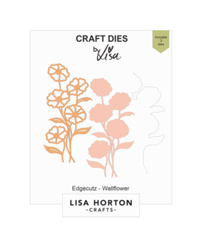 Lisa Horton Crafts Edgecutz Die Set Wallflower (LHCCD238)