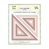 Lisa Horton Crafts Fundamentals Die Set Nested Corner Triangle (LHCCD309)