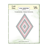 Lisa Horton Crafts Fundamentals Die Set Nested Diamonds (LHCCD321)