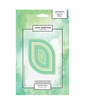 Lisa Horton Crafts Fundamentals Die Set Nested Petal (LHCCD373)