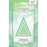 Lisa Horton Crafts Fundamentals Die Set Nested Tall Triangle (LHCCD375)
