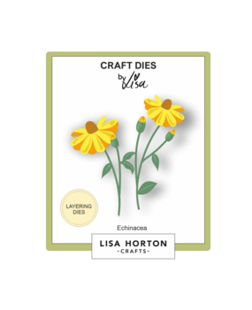 Lisa Horton Crafts Layering Dies Echinacea (LHCCD285)