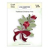 Lisa Horton Crafts Layering Dies Traditional Christmas Holly (LHCCD349)