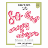 Lisa Horton Crafts XL Sentiments Dies So Awesome (LHCCD278)