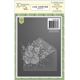 Lisa Horton Crafts Floribunda Petal Envelope A6 Embossing Folder with Die (LHCEF186)