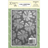 Lisa Horton Crafts Wrapping Up 5x7 Inch 3D Embossing Folder (LHCEF259)