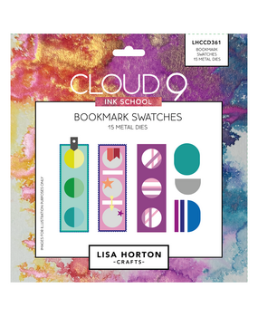 Lisa Horton Crafts Cloud 9 Ink School Bookmark Swatches Dies (LHCCD361)