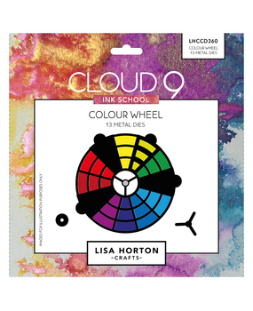 Lisa Horton Crafts Cloud 9 Ink School Colour Wheel Dies (LHCCD360)