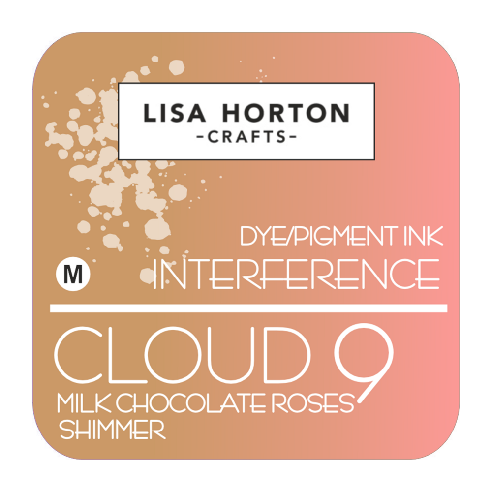 Lisa Horton Crafts Cloud 9 Interference Ink Pad Milk Chocolate Roses (LHCIP075)