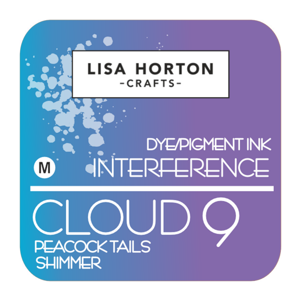 Lisa Horton Crafts Cloud 9 Interference Ink Pad Peacock Tails (LHCIP072)