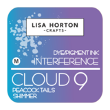 Lisa Horton Crafts Cloud 9 Interference Ink Pad Peacock Tails (LHCIP072)