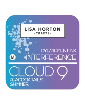 Lisa Horton Crafts Cloud 9 Interference Ink Pad Peacock Tails (LHCIP072)