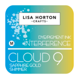 Lisa Horton Crafts Cloud 9 Interference Ink Pad Sapphire Gold (LHCIP047)
