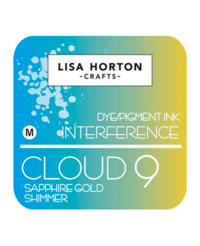 Lisa Horton Crafts Cloud 9 Interference Ink Pad Sapphire Gold (LHCIP047)