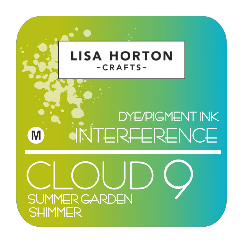 Lisa Horton Crafts Cloud 9 Interference Ink Pad Summer Garden Shimmer (LHCIP073)