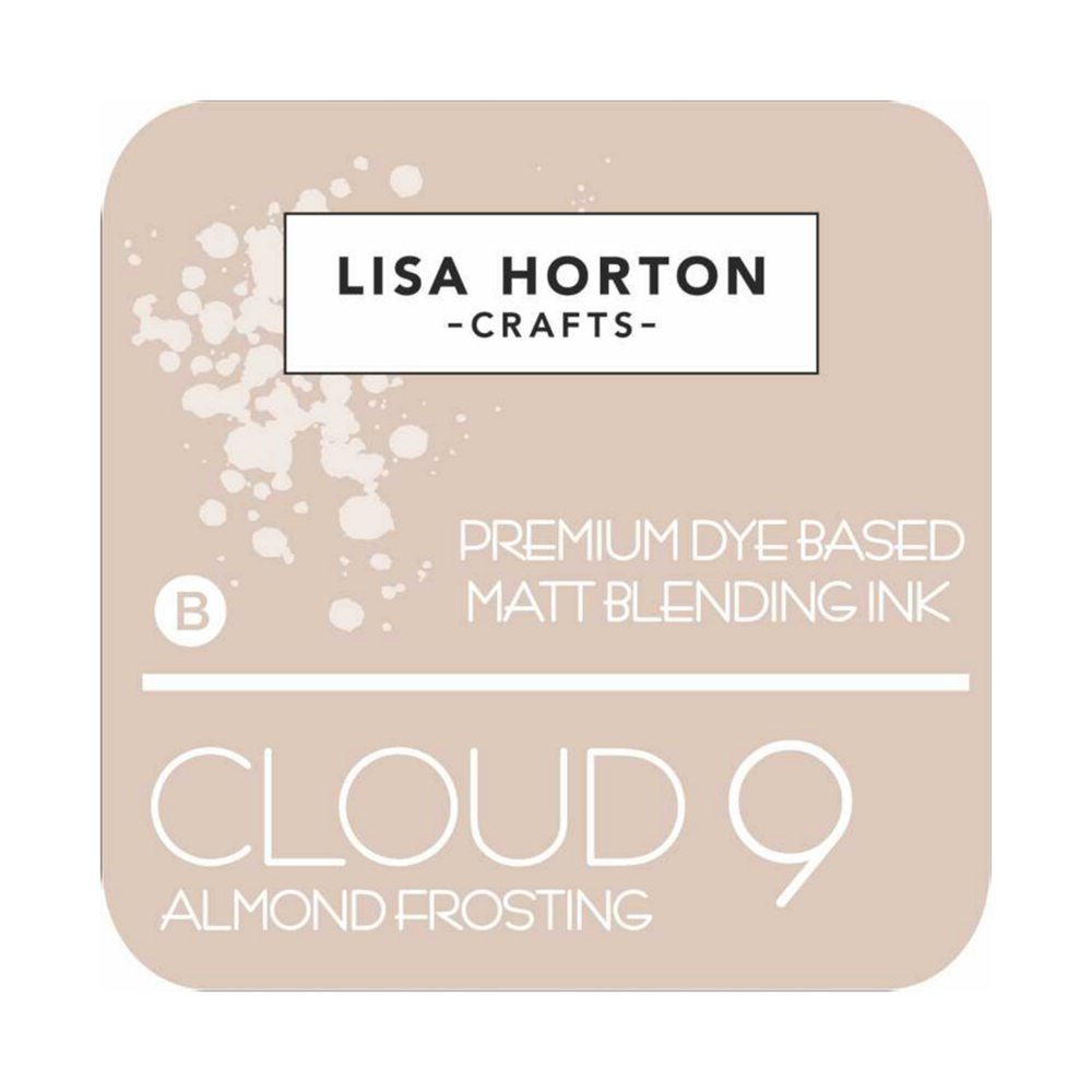 Lisa Horton Crafts Cloud 9 Matt Blending Ink Pad Almond Frosting (LHCIP034)