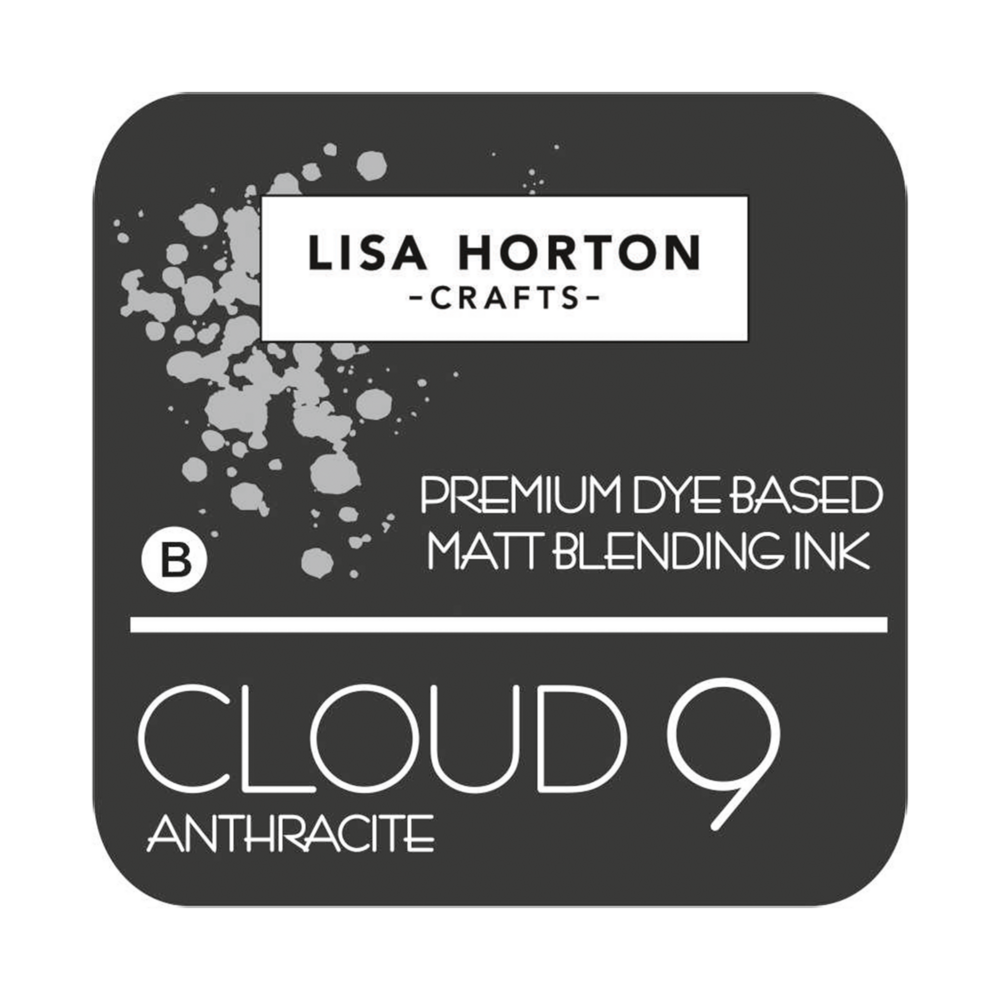 Lisa Horton Crafts Cloud 9 Matt Blending Ink Pad Anthracite (LHCIP045)