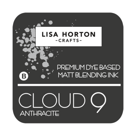 Lisa Horton Crafts Cloud 9 Matt Blending Ink Pad Anthracite (LHCIP045)