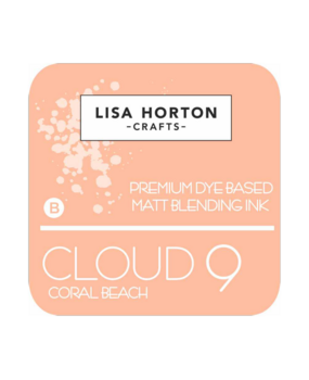 Lisa Horton Crafts Cloud 9 Matt Blending Ink Pad Coral Beach (LHCIP037)