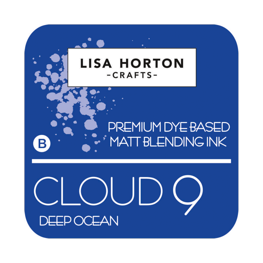 Lisa Horton Crafts Cloud 9 Matt Blending Ink Pad Deep Ocean (LHCIP008)