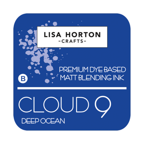 Lisa Horton Crafts Cloud 9 Matt Blending Ink Pad Deep Ocean (LHCIP008)