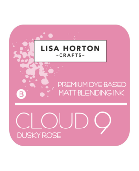 Lisa Horton Crafts Cloud 9 Matt Blending Ink Pad Dusky Rose (LHCIP061)