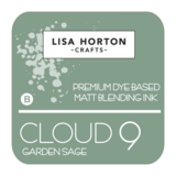 Lisa Horton Crafts Cloud 9 Matt Blending Ink Pad Garden Sage (LHCIP065)
