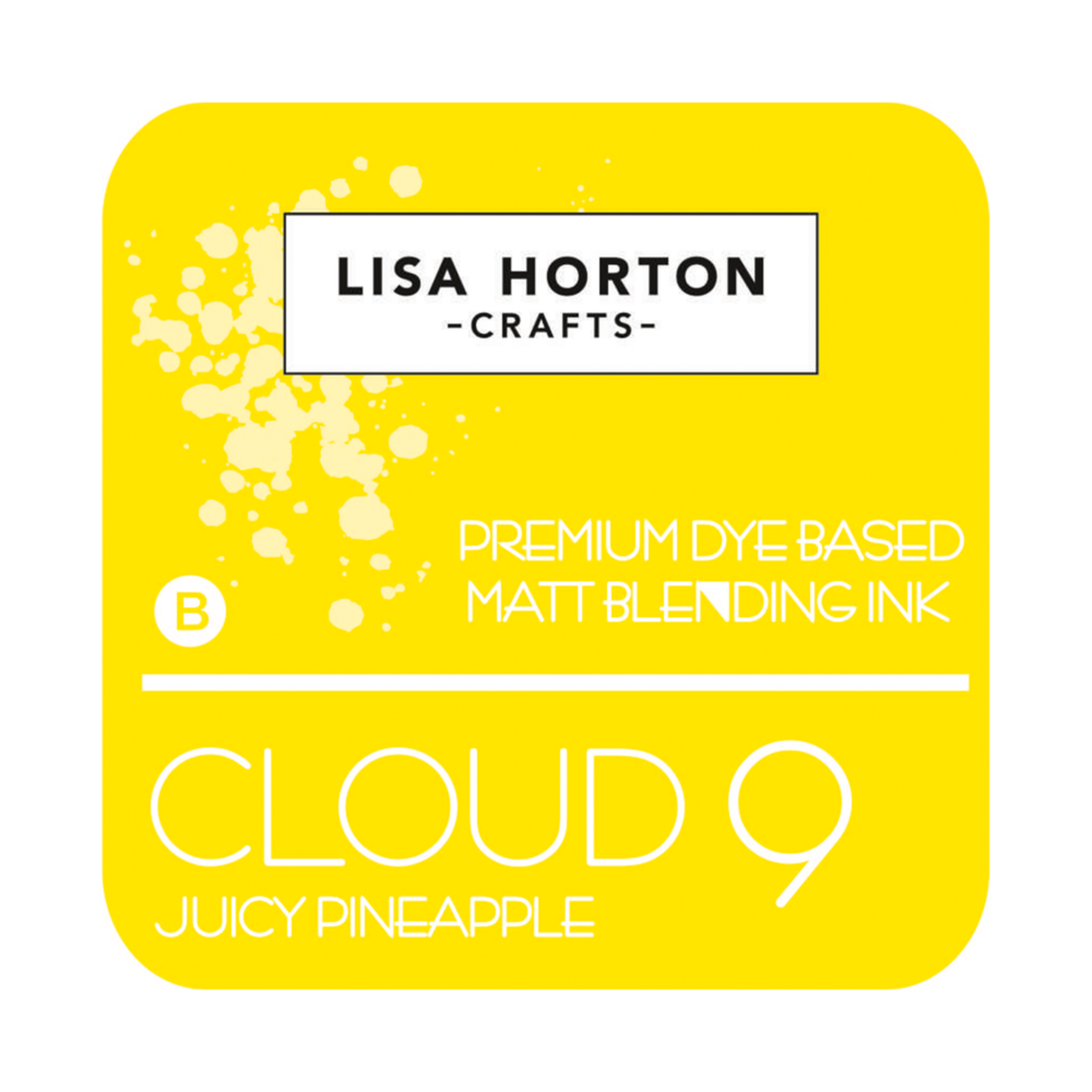 Lisa Horton Crafts Cloud 9 Matt Blending Ink Pad Juicy Pineapple (LHCIP001)