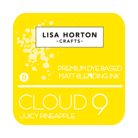 Lisa Horton Crafts Cloud 9 Matt Blending Ink Pad Juicy Pineapple (LHCIP001)