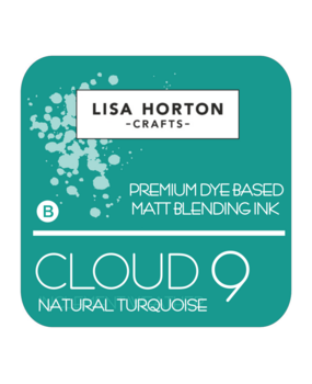 Lisa Horton Crafts Cloud 9 Matt Blending Ink pad Natural Turquoise (LHCIP067)