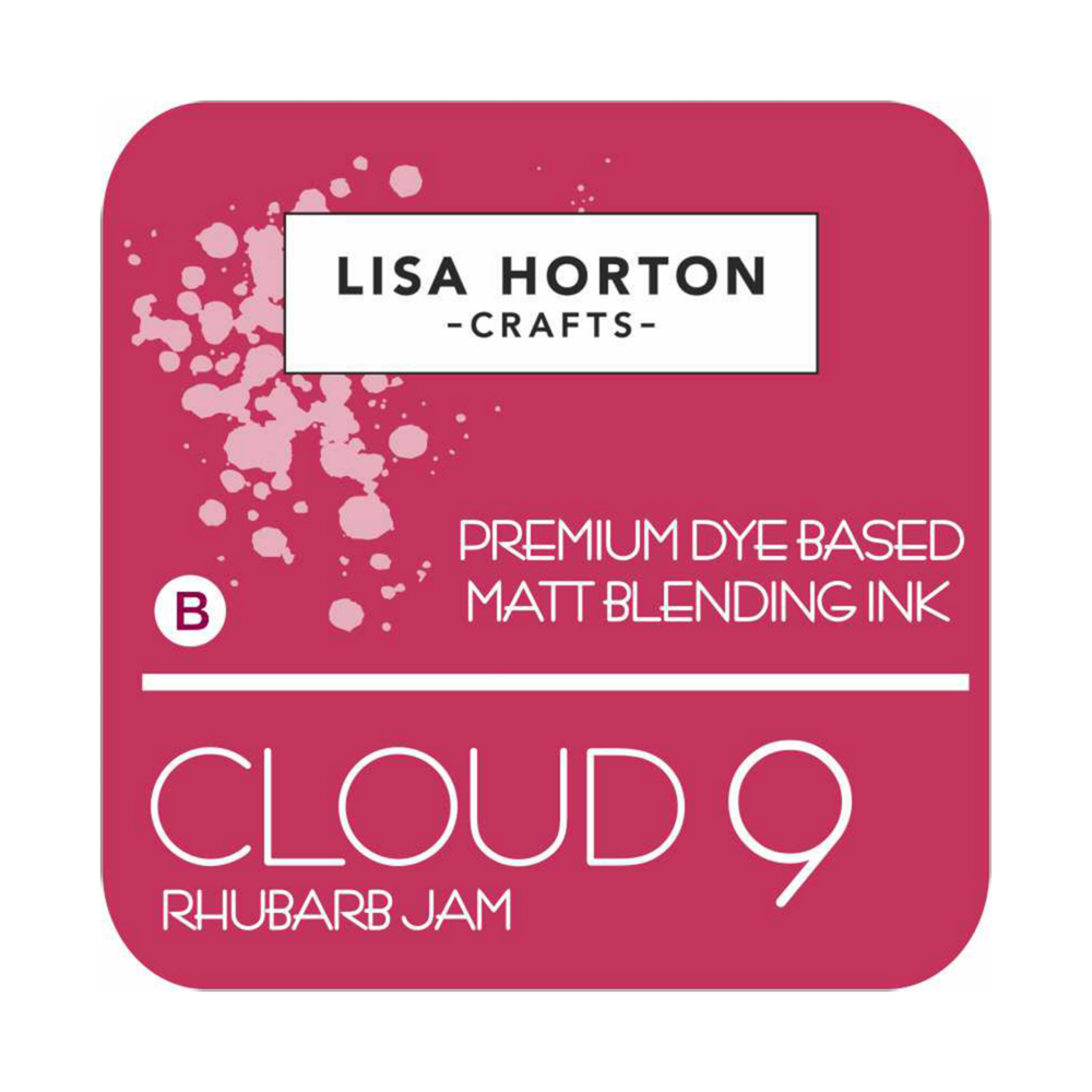 Lisa Horton Crafts Cloud 9 Matt Blending Ink Pad Rhubarb Jam (LHCIP039)