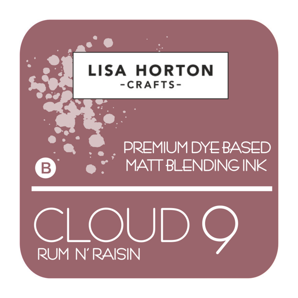 Lisa Horton Crafts Cloud 9 Matt Blending Ink Pad Rum 'n' Raisin (LHCIP059)