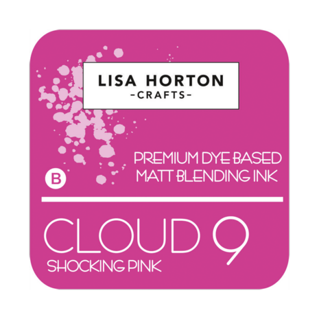 Lisa Horton Crafts Cloud 9 Matt Blending Ink Pad Shocking Pink (LHCIP038)