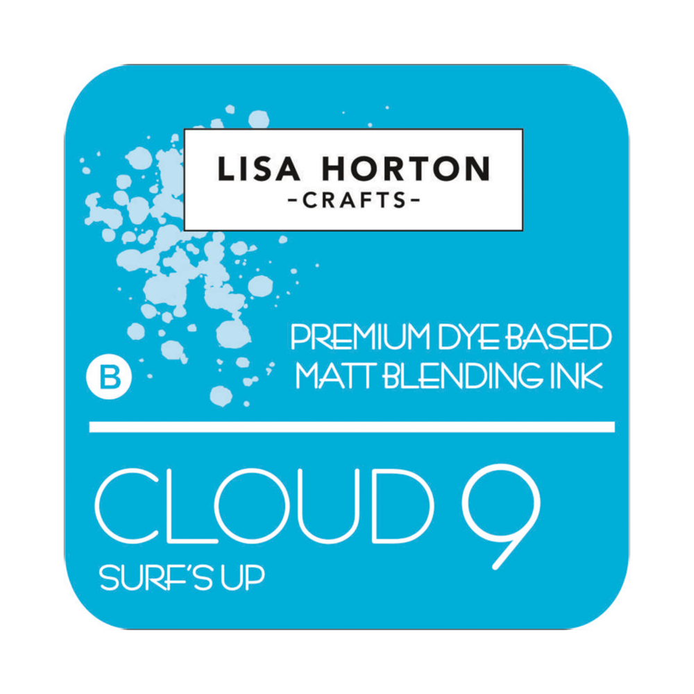 Lisa Horton Crafts Cloud 9 Matt Blending Ink Pad Surf’s Up (LHCIP006)