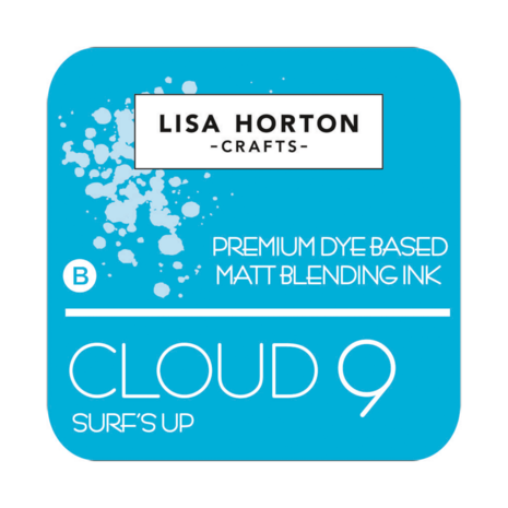 Lisa Horton Crafts Cloud 9 Matt Blending Ink Pad Surf’s Up (LHCIP006)