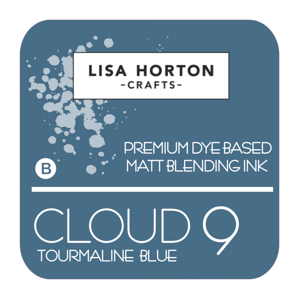 Lisa Horton Crafts Cloud 9 Matt Blending Ink Pad Tourmaline Blue (LHCIP062)