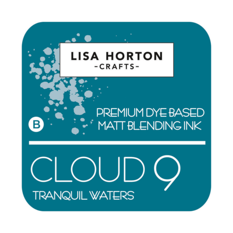 Lisa Horton Crafts Cloud 9 Matt Blending Ink Pad Tranquil Waters (LHCIP004)