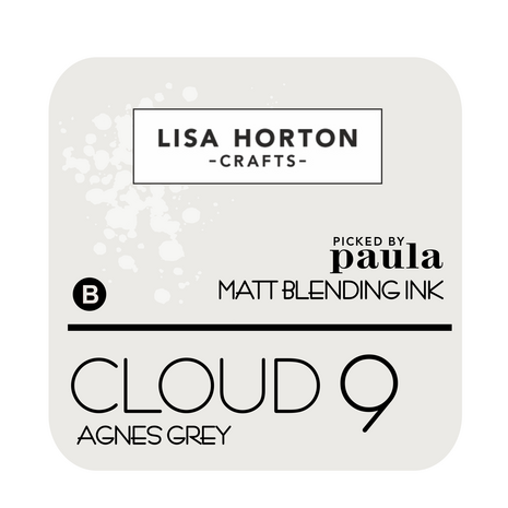 Lisa Horton Crafts Cloud 9 Matt Blending Ink Pads Agnes Grey (LHCIP244)