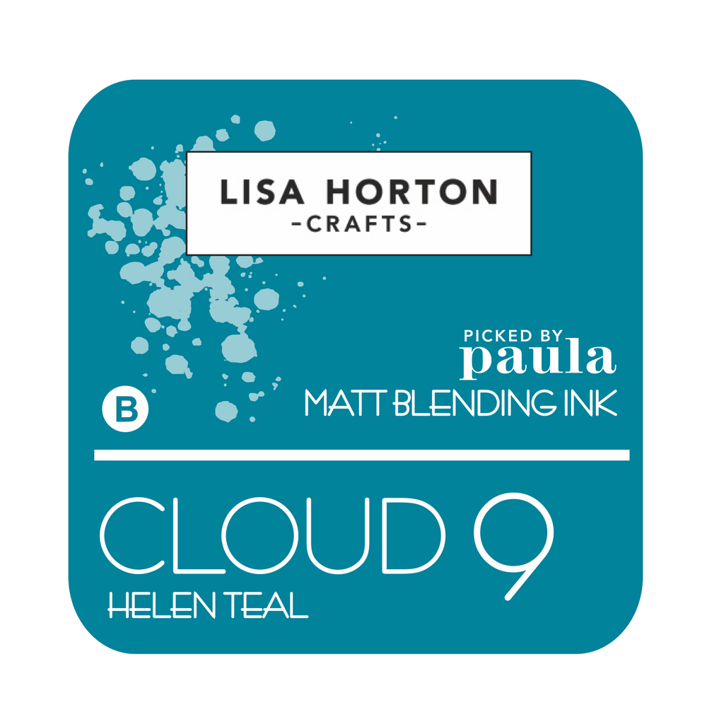 Lisa Horton Crafts Cloud 9 Matt Blending Ink Pads Helen Teal (LHCIP238)
