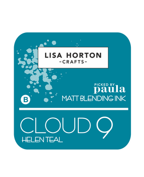 Lisa Horton Crafts Cloud 9 Matt Blending Ink Pads Helen Teal (LHCIP238)