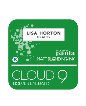 Lisa Horton Crafts Cloud 9 Matt Blending Ink Pads Hopper Emerald (LHCIP243)