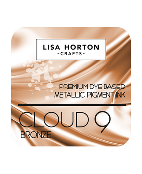 Lisa Horton Crafts Cloud 9 Metallic Ink Pad Bronze (LHCIP222)