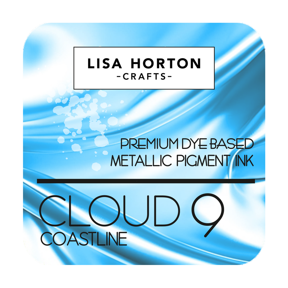 Lisa Horton Crafts Cloud 9 Metallic Ink Pad Coastline (LHCIP218)