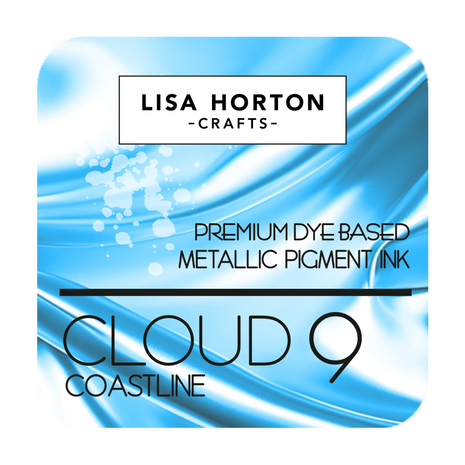 Lisa Horton Crafts Cloud 9 Metallic Ink Pad Coastline (LHCIP218)