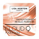 Lisa Horton Crafts Cloud 9 Metallic Ink Pad Fool Gold (LHCIP224)